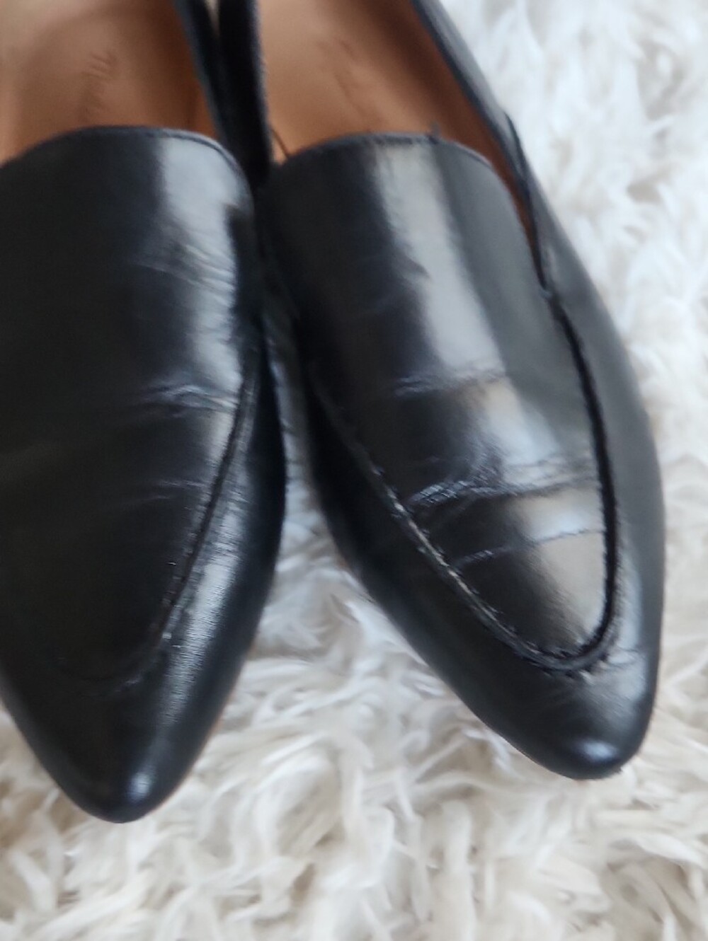 Madewell Black Leather Loafers - Picture 6 of 6